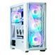 Корпус Zalman Z10 Duo без БЖ, 2xUSB3.0, 1xUSB Type-C, 4x120мм ARGB, VGA 395мм, LCS ready, TG Side Panel, EATX, білий (Z10DUOWHITE) [109552], фото 8