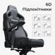 Крісло для геймерів Anda Seat Kaiser 4 V2 Size XL PVC Gray Fabric (AD12YDDC-XLL-20-G-CF-03) [620246], фото 2