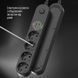 Фільтр живлення ColorWay 4 розетки, 4USB (Type-C PD20W + 3USB QC3.0) (45W), 2м, Black (CW-CHE44PDB) [612357], фото 10