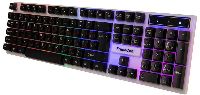 Клавіатура FrimeCom Black (FC-801А-USB) [605952]