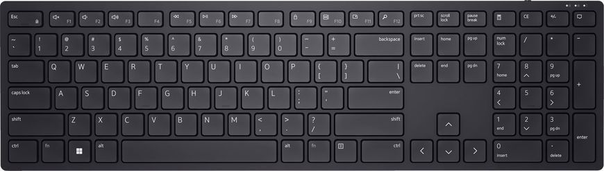 Комплект Dell Pro Wireless Keyboard and Mouse - KM5221W - Ukrainian (QWERTY) (580-AJRT) [103576]