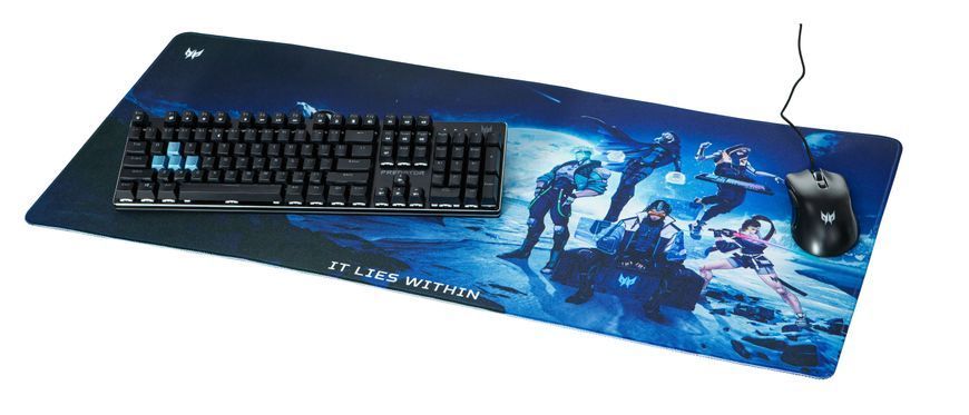 Ігрова поверхня Acer Predator, XXL (910х400х3мм), чорний (GP.MSP11.00J) [112809]