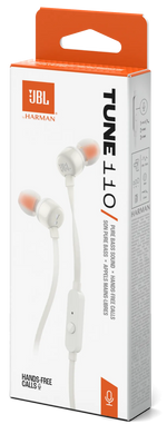 Гарнітура JBL TUNE 110 ECO White (JBLT110WHTE) [204298]