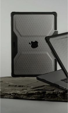 Чохол UAG для MacBook Air 15"(2023-2025), Plyo, Ice/Black (134414114340) [103503]