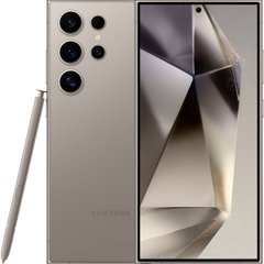 Samsung Смартфон Galaxy S24 Ultra 5G (S928) 6.8' 12/1024ГБ, 2SIM, 5000мА•год, сірий титановий (SM-S928BZTPEUC)