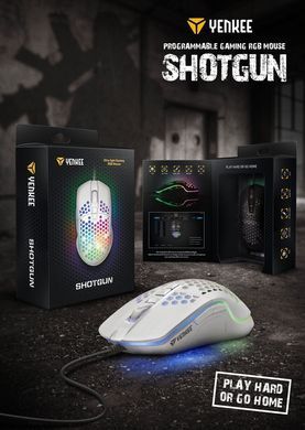 Миша комп'ютерна Yenkee YMS 3030WE SHOTGUN Gaming mouse USB (45015502) [202954]