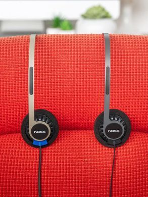 Навушники On-ear Koss KPH40 Utility 3.5 mini-jack, 1.2м, Сірий (197451.102) [114294]