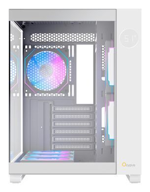 Корпус для комп'ютера ATX W/O PSU IOTA C70 WH ARGB OCYPUS (IOTA-C70-WHD600XX-GL) [502885]