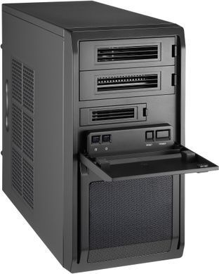 Корпус Chieftec LIBRA mATX, без БЖ, Black (LT-01B-OP) [402910]