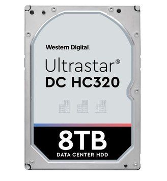 Запам&rsquo;ятовувальний пристрій на жорстких дисках HDD SATA 8TB 7200RPM 6GB/S 256MB DC HC320 WD (0B36404) [501865]
