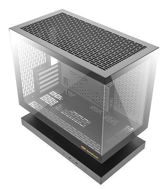 Корпус для комп'ютера DARK FLASH F1 MATX без блока живлення, чорний (F1 BLACK) [504463]