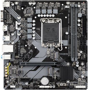 Материнська плата GIGABYTE B760M H DDR4 s1700 B760 2xDDR4 M.2 HDMI mATX (B760M_H_DDR4) [111655]