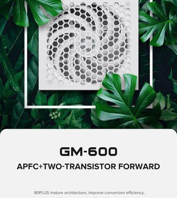 Блок живлення GAMEMAX (GM-600 Modular white) [303206]