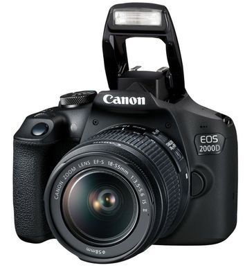 Цифрова дзеркальна фотокамера Canon EOS 2000D 18-55 IS (2728C008AB) [203328]