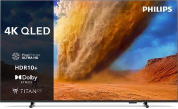 Телевізор 75" Philips QLED 4K 60Hz Smart Titan OS Black (75PUS7810/12) [111498]