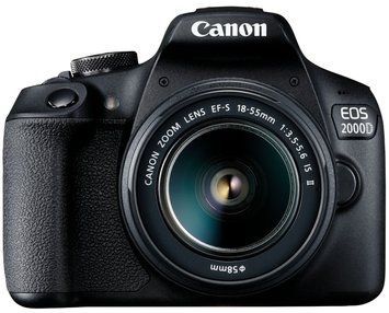 Цифрова дзеркальна фотокамера Canon EOS 2000D 18-55 IS (2728C008AB) [203328]