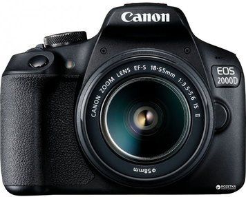 CANON EOS 2000D 18-55 IS Black (2728C008AB) [305901]