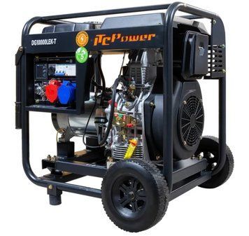 Генератор дизельний ITC Power DG10000LEK-T 7.2/7.6 кВт 3 фази (DG10000LEKT) [203888]