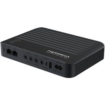 ДБЖ Marsriva DC Router UPS KP5 Max 4xDC+USB+USB-C+PoE OUT, 5V/9V/12V/24V 18W 20000mAh LiFePO4 (KP5 Max_MARSRIVA) [405235]
