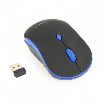 Миша бездротова Gembird Black/Blue (MUSW-4B-03-B) [606382]