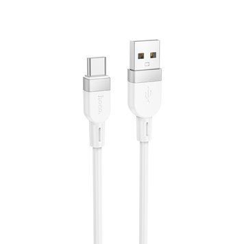 Кабель HOCO X109 Energy silicone charging data cable Type-C(L=1M) White (6942007636254) [804352]
