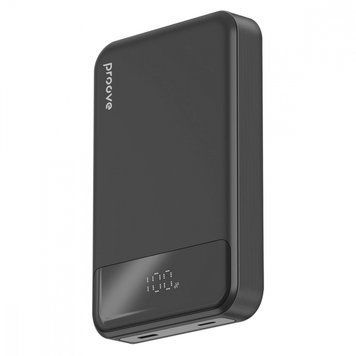 Універсальна мобільна батарея Proove Hoodman Magnetic 20W 10000mAh Black (PBH120010001) [613079]
