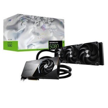 Відеокарта GF RTX 5080 16GB GDDR7 Suprim Liquid SOC MSI (GeForce RTX 5080 16G SUPRIM LIQUID SOC) [611508]