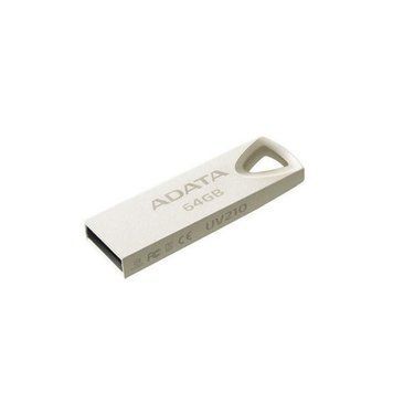 Флеш-накопичувач ADATA USB 2.0 AUV 210 64Gb Golden (AUV210-64G-RGD) [802957]