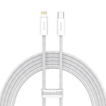 Кабель Baseus Dynamic Series Fast Charging Data Cable Type-C to iP 20W 1m White (CALD000002) [802588]