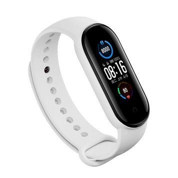 Ремінець BeCover для Xiaomi Mi Smart Band 5/Mi Smart Band 6 White (705072) [604596]