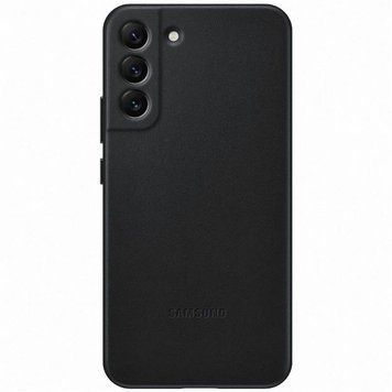 Чохол-накладка Samsung Leather Cover для Samsung Galaxy S22+ SM-S906 Black (EF-VS906LBEGRU) [614565]