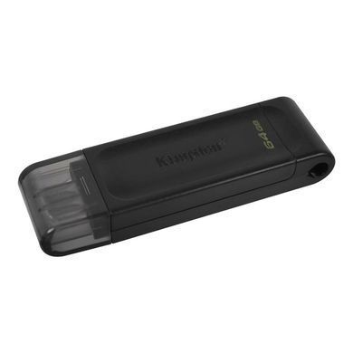 Накопичувач Kingston 64GB USB 3.2 Type-C Gen 1 DT70 (DT70/64GB) [109001]