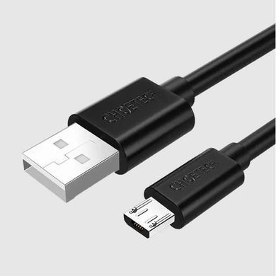 Кабель Choetech USB - micro USB (M/M), 1.2 м, Black (AB003) [603889]