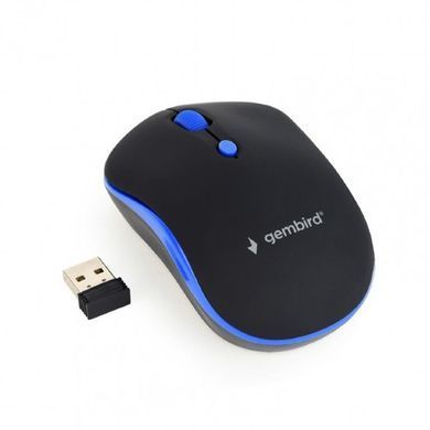 Миша бездротова Gembird Black/Blue (MUSW-4B-03-B) [606382]
