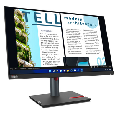 Монітор LENOVO P24h-30 (63B3GAT6UA) [300518]