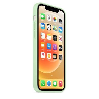 Чохол-накладка Apple Silicone Case with MagSafe для Apple iPhone 12 Pro Max Pistachio (MK053) [601123]