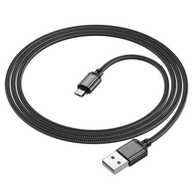 Кабель BOROFONE BX87 Sharp charging data cable for Micro(unpackaged) Black (6974443389029(unp)) [805341]