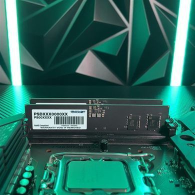 Модуль пам`яті DDR5 8GB/5200 Patriot Signature Line (PSD58G520041) [614185]