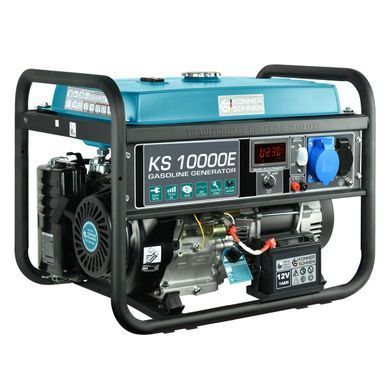 Генератор бензиновий Konner&Sohnen KS 10000E, 230В, 8кВт, електростартер, 85.5кг (KS10000E) [105937]