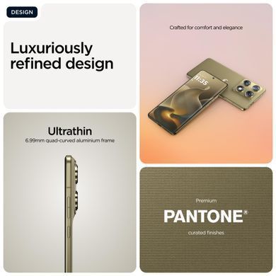 Мобільний телефон SIGNATURE 16/512 GOLD MOTOROLA (PBAB0044RO) [503858]