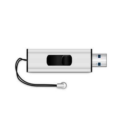 Флеш-накопичувач USB3.0 128GB MediaRange Black/Silver (MR918) [607303]
