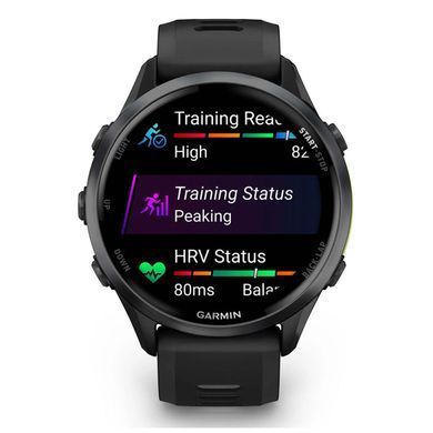 Смарт-годинник Garmin Forerunner 970, Black/Amp Yellow, GPS (010-02969-10) [731315]