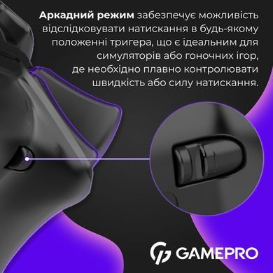 Геймпад GamePro із зарядною станцією Black (GPS20BDOC) [615833]