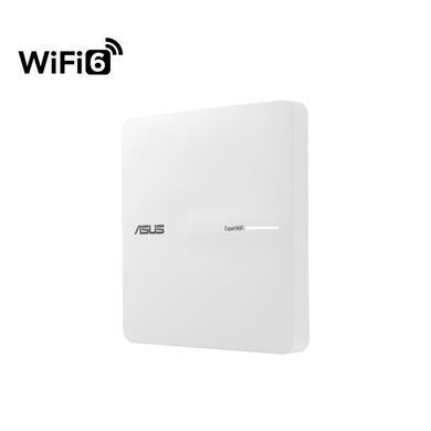 Точка доступу ASUS ExpertWIFI EBA63 AX3000, 1xGE LAN, PoE, MESH (90IG0880-MO3C00) [104655]