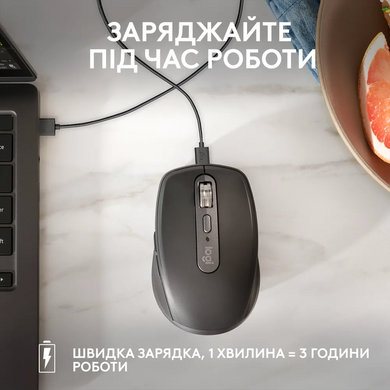 Миша Logitech MX Anywhere 3S Bluetooth Pale Grey (910-006930) [204331]