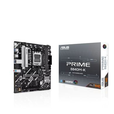 Материнcька плата ASUS PRIME B840M-K sAM5 B840 2xDDR5 M.2 HDMI mATX (90MB1PK0-M0EAY0) [113682]