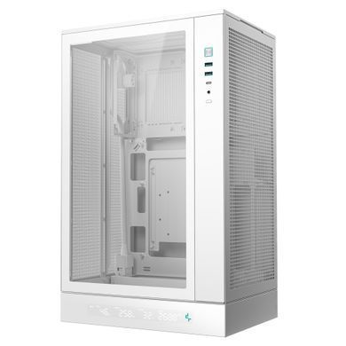 Корпус DeepCool CH270 Digital White без БЖ (R-CH270-WHNDM0-G-1) [608848]