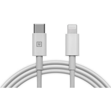 Кабель REAL-EL USB Type-C - Lightning (M/M), 2 м, White (4743304104697) [603825]
