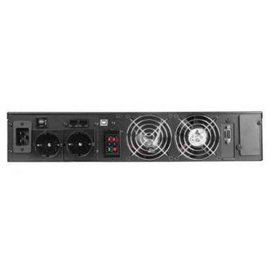 Джерело безперебійного живлення Powercom, Online, 2 x євро, USB, RJ-45, LCD, металл (00230034) (MRT-3000) [612376]