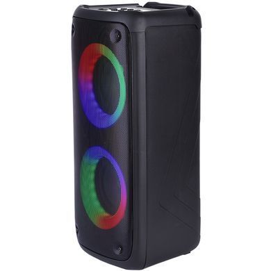 Акустична система 1.0 Media-Tech 40W, Bluetooth/AUX/microSD/MP3/USB/TWS/КАРАОКЕ/LED чорна (MT3181) [405183]